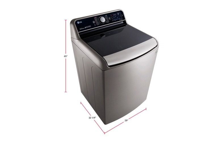 LG WORLD’S LARGEST 6.6 CU.FT. CAPACITY HIGH EFFICIENCY TOP LOAD WASHER, WT7700HVA